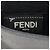 Borsa a tracolla in pelle nera Fendi Karl Lagerfeld Nero - vista 18