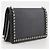 Borsa a tracolla in pelle nera Fendi Karl Lagerfeld Nero - vista 3