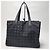 Chanel Große Travel Line Tote Bag Schwarz - Ansicht 8