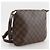 Borsa a tracolla Louis Vuitton Musette Tango Marrone Damier ebene - vista 3