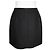 Balenciaga Minifalda negra con ribete texturizado Negro - vista 2