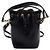 Fendi Mini Borsa Bucket Montrezzo con coulisse e Borsa a tracolla Crossbody Nero - vista 2