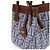 Fendi Mini borsa a secchiello FF Logo Origami Borsa a tracolla Blu - vista 10