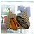 Gucci Borsa a Spalla Medium in Tela Beige Marrone - vista 29
