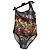 Chanel Einteiler-Badeanzug mit All-Over-Logo-Print Mehrfarben