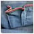 Céline Borsa Celine Boogie Bag Marrone Blu scuro  - vista 8