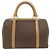 Céline Borsa Mini Boston Celine in PVC/Pelle marrone - vista 2