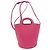 Borsa a secchiello Marni - Pelle di vitello rosa - vista 2