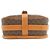 Céline Celine Macadam Leder Schultertasche Braun - Ansicht 4