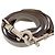 Céline Borsa Celine Luggage Nano 2-Way Grigio - vista 9