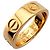 Anello Love di Cartier in oro rosa 18K D'oro