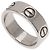 Cartier Love Band Ring aus 18K Weißgold