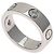 Cartier Love Ring Halb Diamant in 18K Weißgold