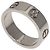 Anello Love Band di Cartier in oro bianco 18K