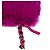 Chanel Vintage CC Chain Rabbit Fur Small Porpora - vista 7