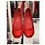 Chanel Peep-Toe Pumps Lackleder Rot Größe 39 - Ansicht 2