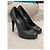 Chanel Steppleder Pumps Schwarz - Ansicht 5