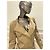Louis Vuitton Gabardina de algodón beige con forro Monogram - vista 10