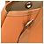 Hermès Tote Hermes Garden File in tela e pelle 28 Arancione - vista 7