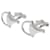 Gemelli Gucci Horsebit Argento  - vista 2