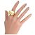 Anello Gold Band Bottega Veneta D'oro - vista 2