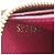 Cartera Long Clemence Louis Vuitton Castaño Roja Fucsia Monograma - vista 19