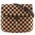 Bolso de hombro Louis Vuitton Gazelle en Damier Sauvage Castaño