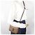 Bolso de hombro Louis Vuitton Gazelle en Damier Sauvage Castaño - vista 17