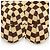 Bolso de hombro Louis Vuitton Gazelle en Damier Sauvage Castaño - vista 4