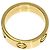 Bague Love Band de Cartier en or jaune 18K - vue 4