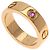 Anello Love Band di Cartier in oro rosa 18K