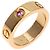 Anello Love Band di Cartier in oro rosa 18K - vista 2