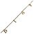 Collana Christian Dior con logo placcato oro D'oro - vista 4