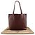 Hermès Borsa Tote Reversibile Hermes Double Sense 26 Rosa Rosso - vista 17