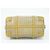 Céline Borsa Duffle Vintage Celine in Tela e Pelle Beige - vista 7