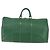 Borsa Keepall Louis Vuitton in pelle Epi 55 Verde