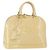 Louis Vuitton Alma Patent Leather Beige
