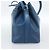 Louis Vuitton Noe Epi Leather Petit Noé Blu - vista 4