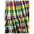 Kate Spade New York Coastal Plaid Stufen-Midikleid Weiß Rot Blau Mehrfarben Grün Gelb - Ansicht 3