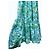 Kate Spade New York Under The Sea Maxikleid mit Bindebändern Blau Mehrfarben Grün - Ansicht 4