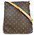 Borsa Musette Salsa Louis Vuitton in Canvas Monogram GM Marrone