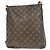 Borsa Musette Salsa Louis Vuitton in Canvas Monogram GM Marrone - vista 2