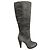 Frye Harlow Campus Grey Suede High Boots
