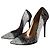 Décolleté a punta glitterati Jimmy Choo Multicolore Metallico