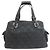 Gancini Borsa Boston in tela nera Salvatore Ferragamo Nero - vista 2
