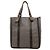 Gancini Borsa Tote in PVC marrone Salvatore Ferragamo