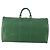 Borsa Keepall Louis Vuitton in pelle Epi 55 Verde - vista 2