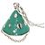 Tiffany & Co Tiffany Party Hat Emaille-Halskette Silber - Ansicht 5