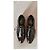 Nuovo-Silvano Lattanzi – Scarpe stringate Oxford in pelle nera con anticatura rossa Nero - vista 3