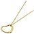 Elsa Peretti Tiffany & Co. Open Heart Halskette Golden